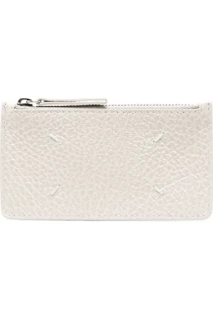 Maison Margiela Four-stitch leather card holder