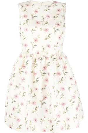 VALENTINO GARAVANI 2000s floral-print dress