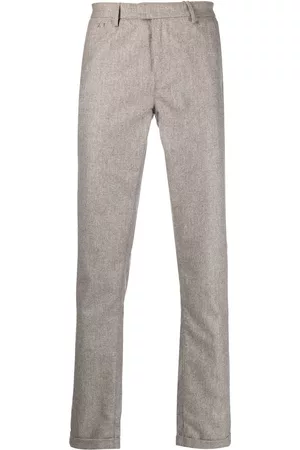 sartoria tramarossa Flannel straight-leg trousers