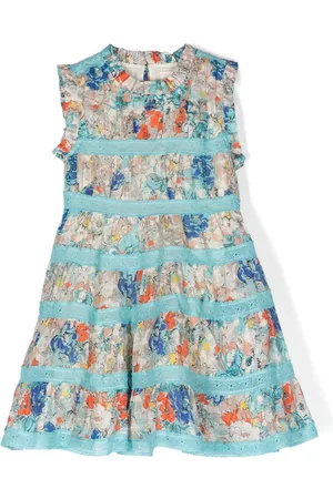 ZIMMERMANN Clover tiered floral-print dress