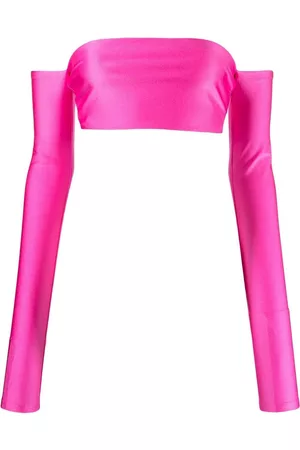 The Andamane Off-shoulder cropped top