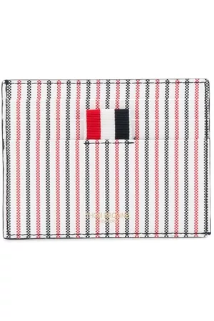 Thom Browne Men Wallets - Striped cardholder