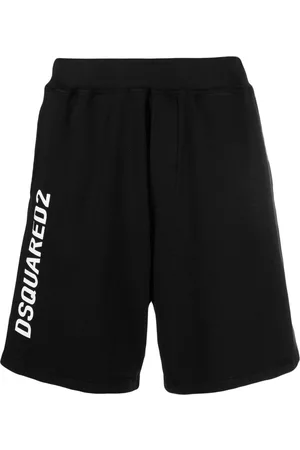 Dsquared2 Cotton logo print shorts