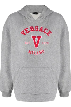 VERSACE Appliqué logo hoodie