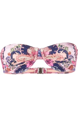 ZIMMERMANN Laurel ruched bikini top