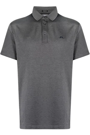 J Lindeberg Men Polo Shirts - Jeff jacquard polo shirt