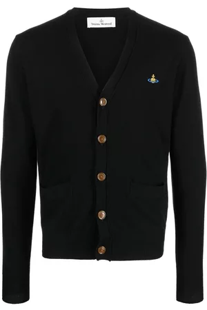 Vivienne Westwood Orb-logo V-neck cardigan