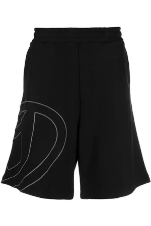 Diesel P-Crow Megoval cotton shorts