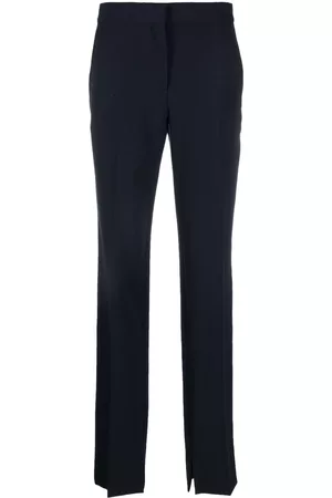 Stella McCartney Split-cuff slim-cut trousers