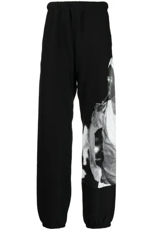 Takahiromiyashita The Soloist Graphic-print cotton track pants