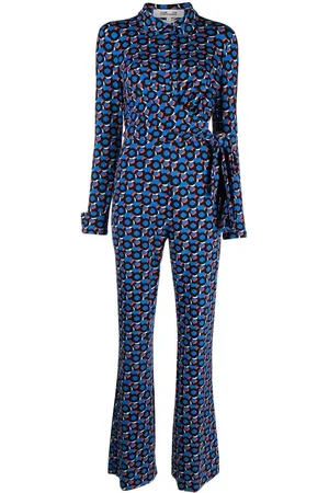 Diane von Furstenberg Graphic-print wide-leg jumpsuit