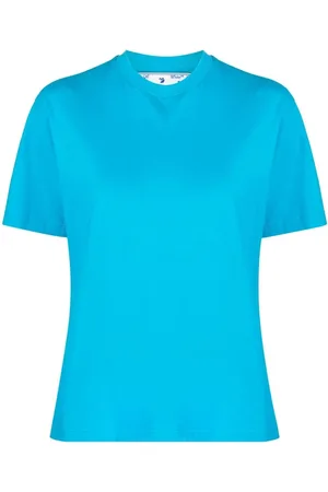 OFF-WHITE Diag-stripe short-sleeved T-shirt