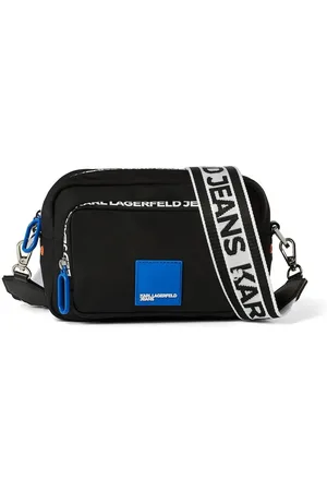 Karl Lagerfeld Large logo-appliqué crossbody bag