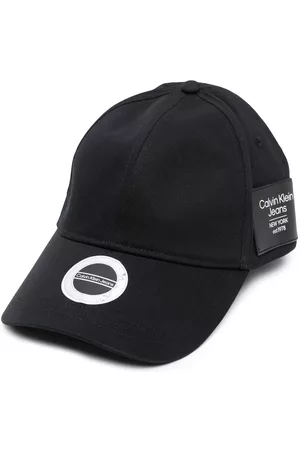 CALVIN KLEIN JEANS - Men's bucket hat with logo patch 