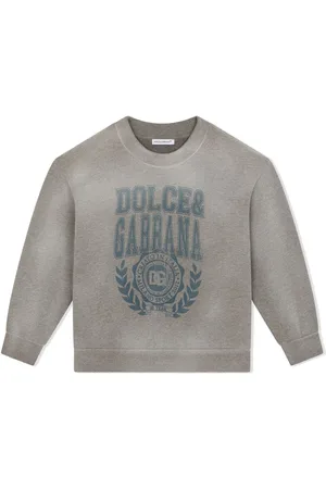 Dolce & Gabbana Distressed crew neck sweatshirt