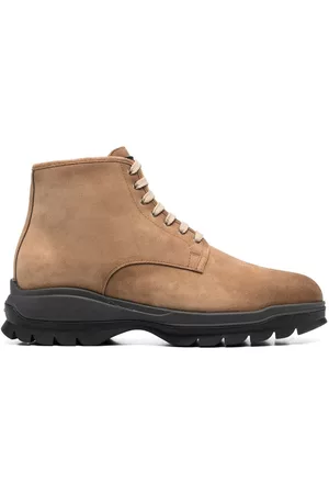 santoni Ankle lace-up fastening boots