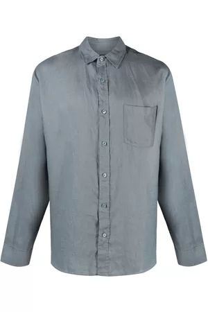 Vince Long-sleeve linen shirt