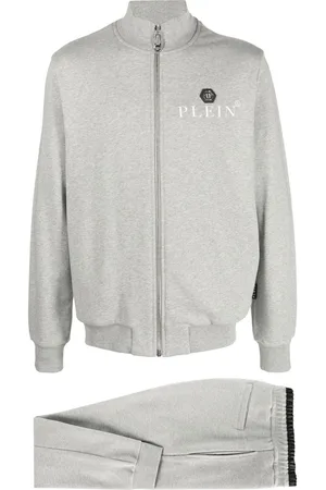 Philipp Plein Logo-plaque tracksuit set
