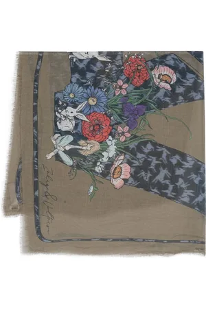 Zadig & Voltaire Kerry floral-print scarf