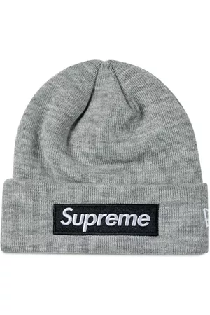 Supreme X New York Yankees X New Era Box Logo Beanie - Red