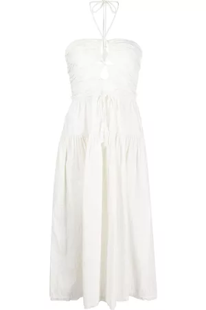 ULLA JOHNSON Ella halterneck midi dress