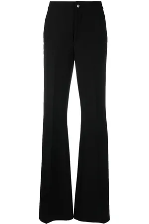 Philipp Plein Mid-rise flared trousers