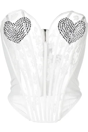 Seen Users Lace corset top