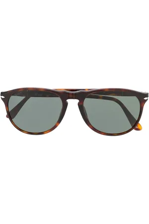 Persol Tortoiseshell round-frame sunglasses