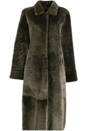 LISKA Oversized fur coat