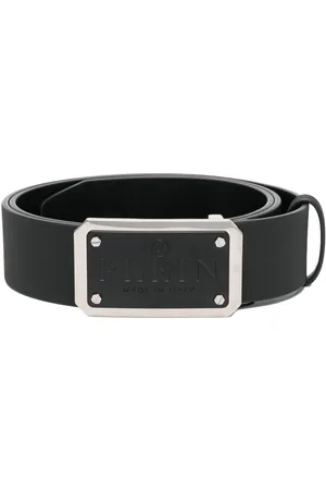 Philipp Plein Iconic Plein leather belt