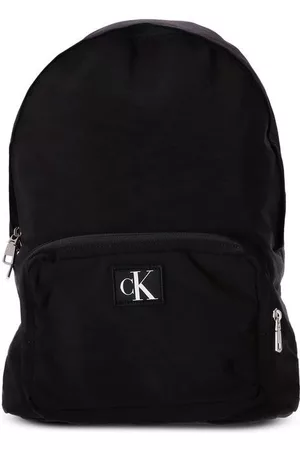 Calvin Klein Jeans City Flap Logo Patch Backpack - Farfetch