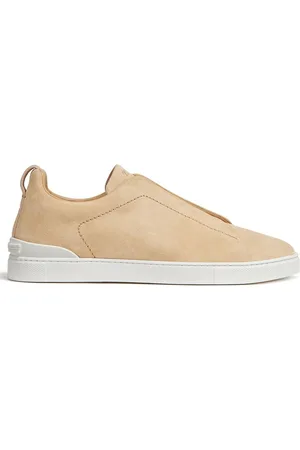 Ermenegildo Zegna Triple Stitch suede sneakers