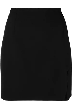 OFF-WHITE Slogan-print miniskirt