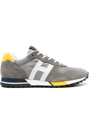 Hogan Panelled suede sneakers