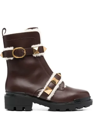 VALENTINO GARAVANI Rockstud-embellished ankle boots