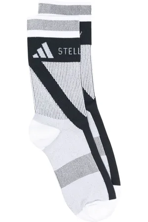 adidas Intarsia-knit logo socks