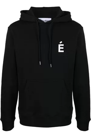 Etudes Logo-print pullover hoodie