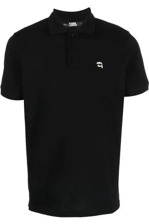 Karl Lagerfeld Ikon organic-cotton polo shirt