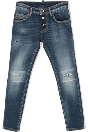 Dsquared2 Distressed-finish skinny jeans