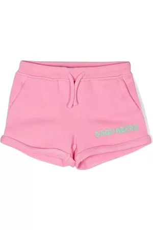 Dsquared2 Logo-embroidered drawstring shorts