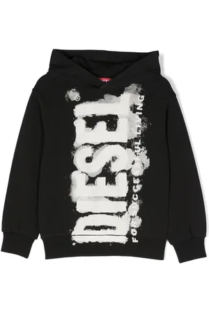 Diesel Logo-print cotton hoodie
