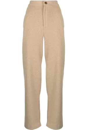Vince High-waisted straight-leg trousers