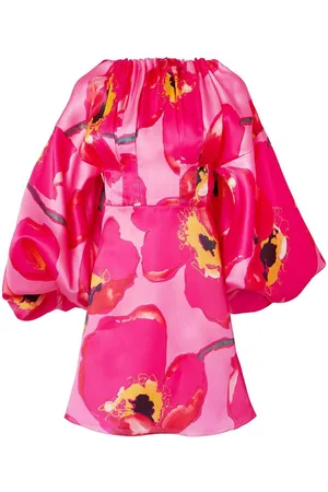 Carolina Herrera Balloon-sleeves dress