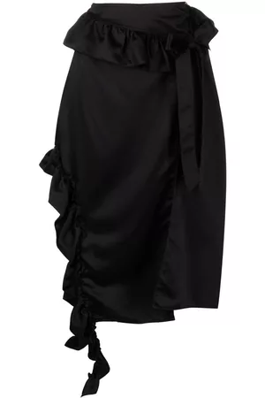 Rokh Ruffle-trim midi skirt