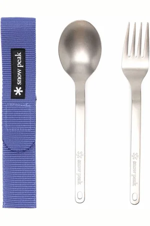 Snow Peak Titanium fork and spoon set