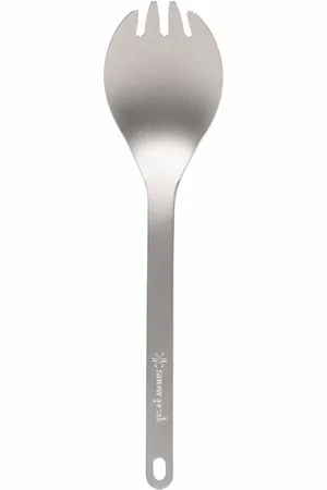 Snow Peak Engraved-logo titanium spork