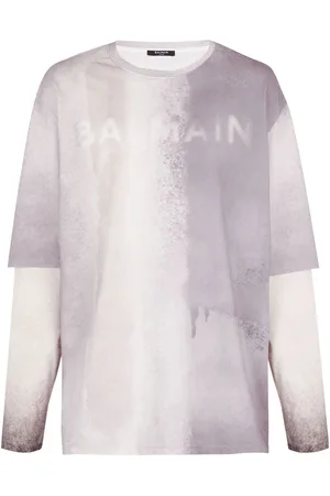 Balmain Logo-print organic cotton T-shirt