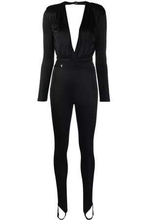 Philipp Plein Plunging V-neck jumpsuit
