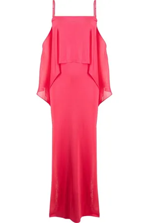 Tom Ford Off-shoulder ruffle-detail dress