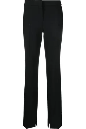 Stella McCartney Split-cuff slim-cut trousers